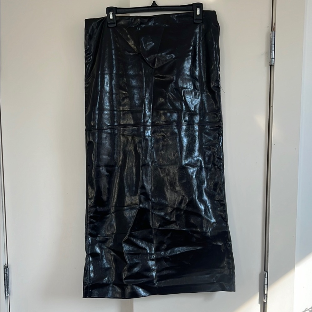 Black High Waist Pencil Skirt for Night Out